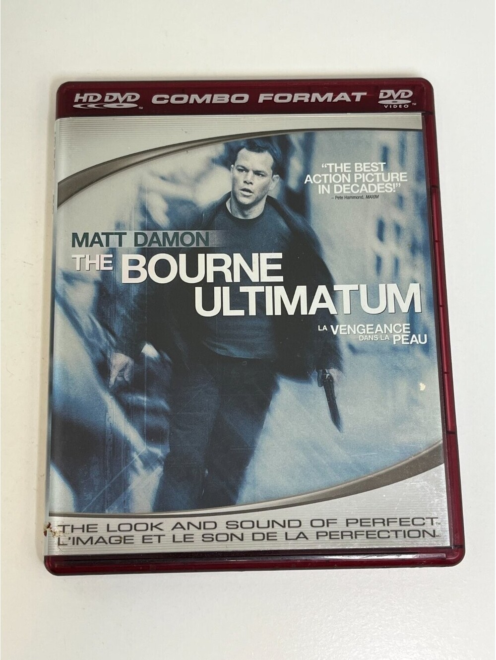 The Bourne Ultimatum HD DVD Combo Format Matt Damon 2007 Action
